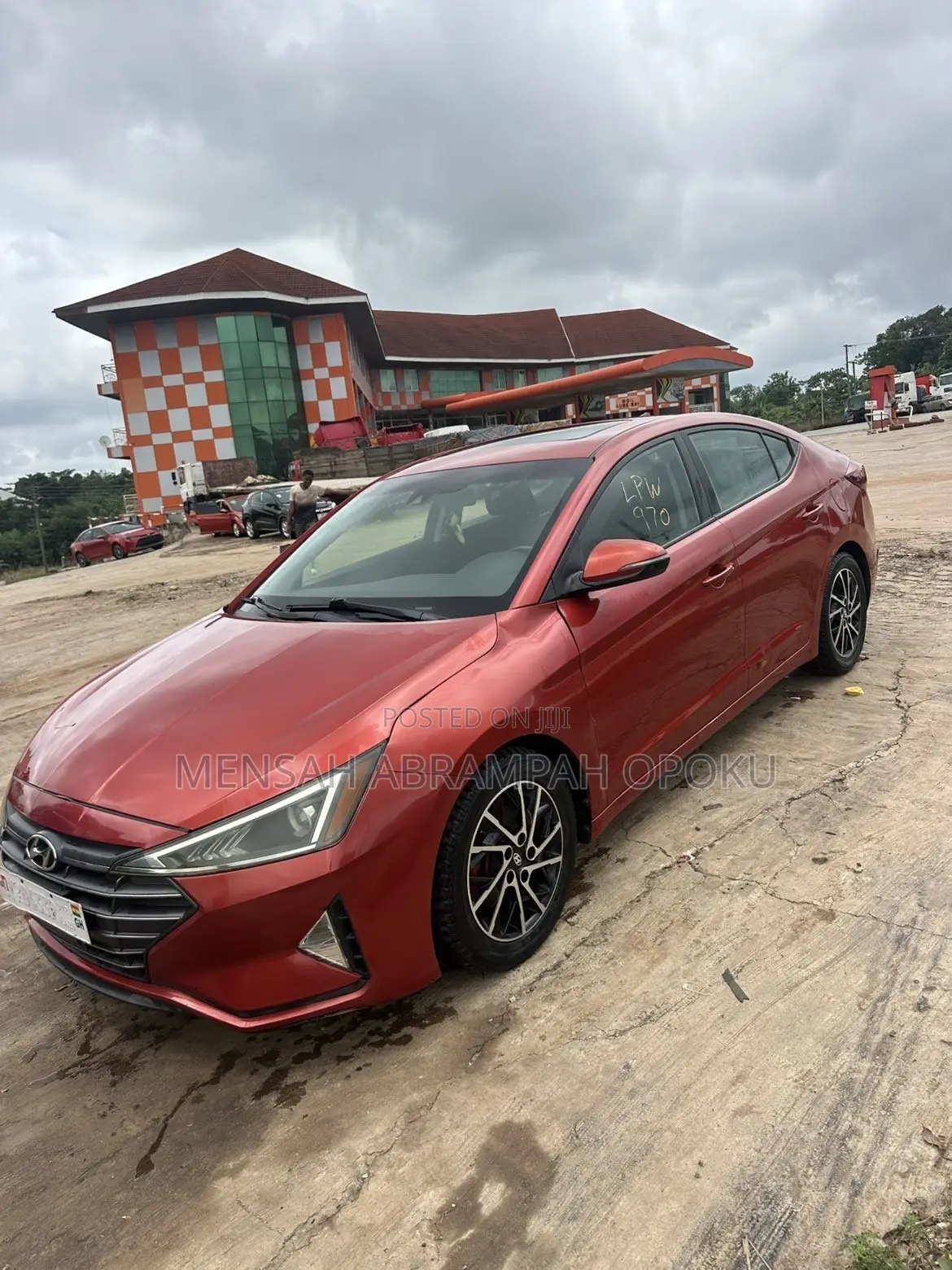 Hyundai Elantra Limited 2019 Red