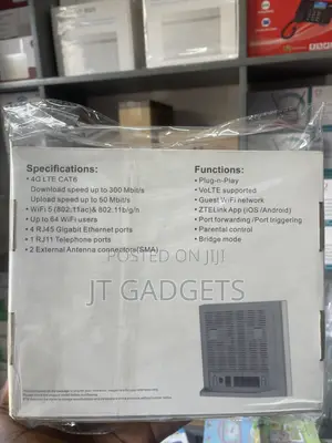 MF296R 4G LTE Cat6 Router: Up to 64 Users Faster