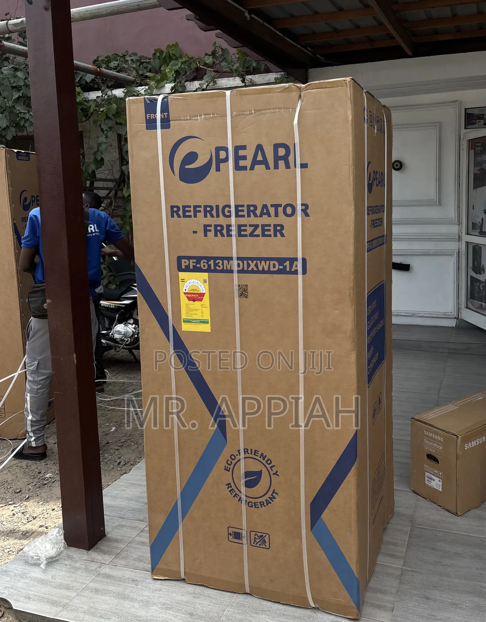 Quality Cooling Pearl PF-613MDIXWD-1A Side by Side Fridge