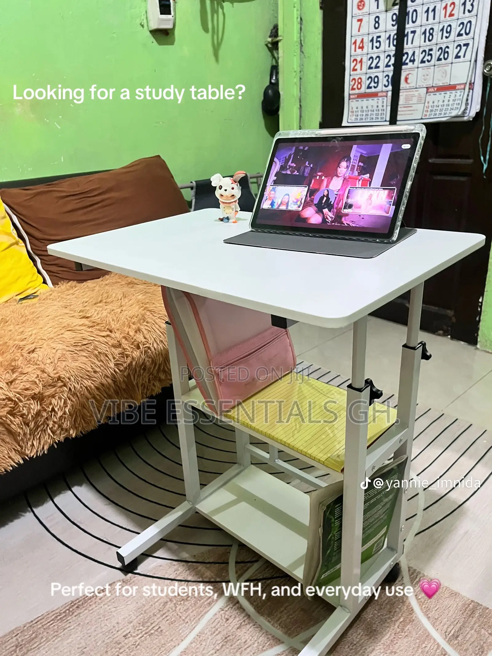 Table-Space-Saving Modern Design for Home Office or Study