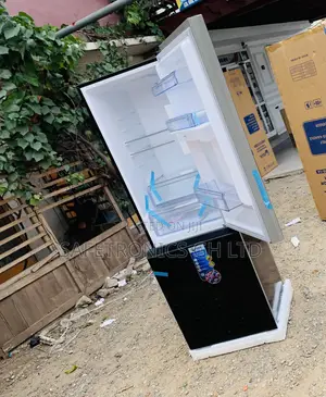 Newly Virtual Black 309L Pearl Bottom Mount Fridge