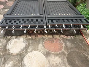 Double Swings Iron Security Gate