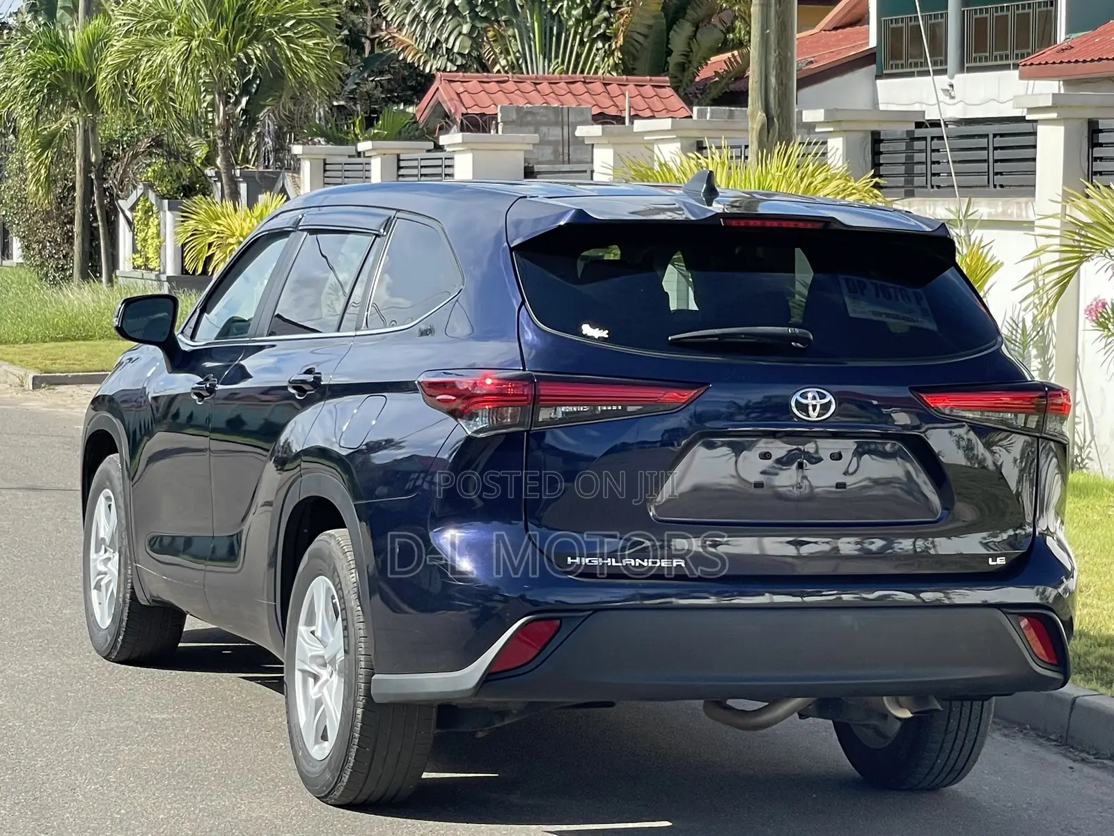 Toyota Highlander LE AWD 2023 Blue