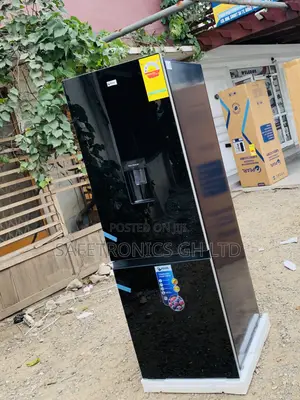 Experience (Black) 309L Pearl 2 Doors Bottom Mounts Fridge