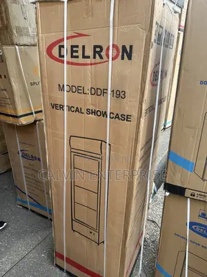 Delron Durable Display Fridge 193 Liters