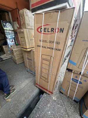 Delron Durable Display Fridge 193 Liters