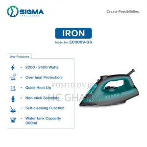 SIGMA 2400W Steam Iron