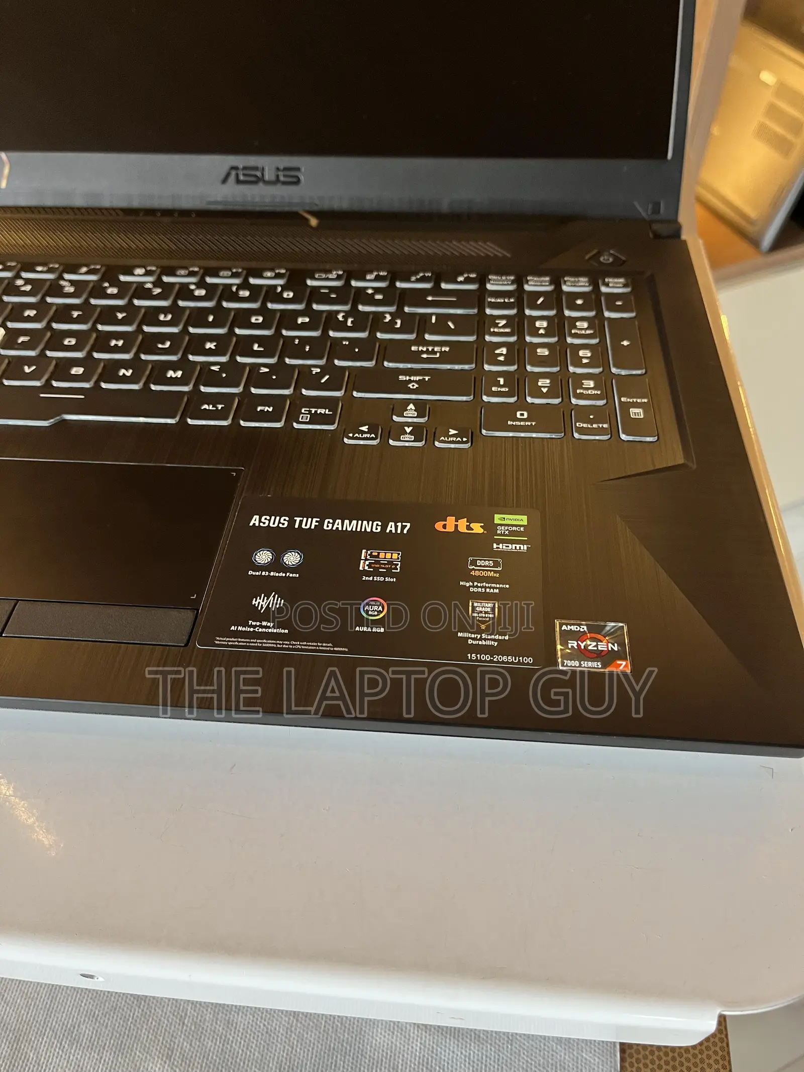 New Laptop Asus ROG Zephyrus M16 16GB Intel Core i7 SSD 512GB