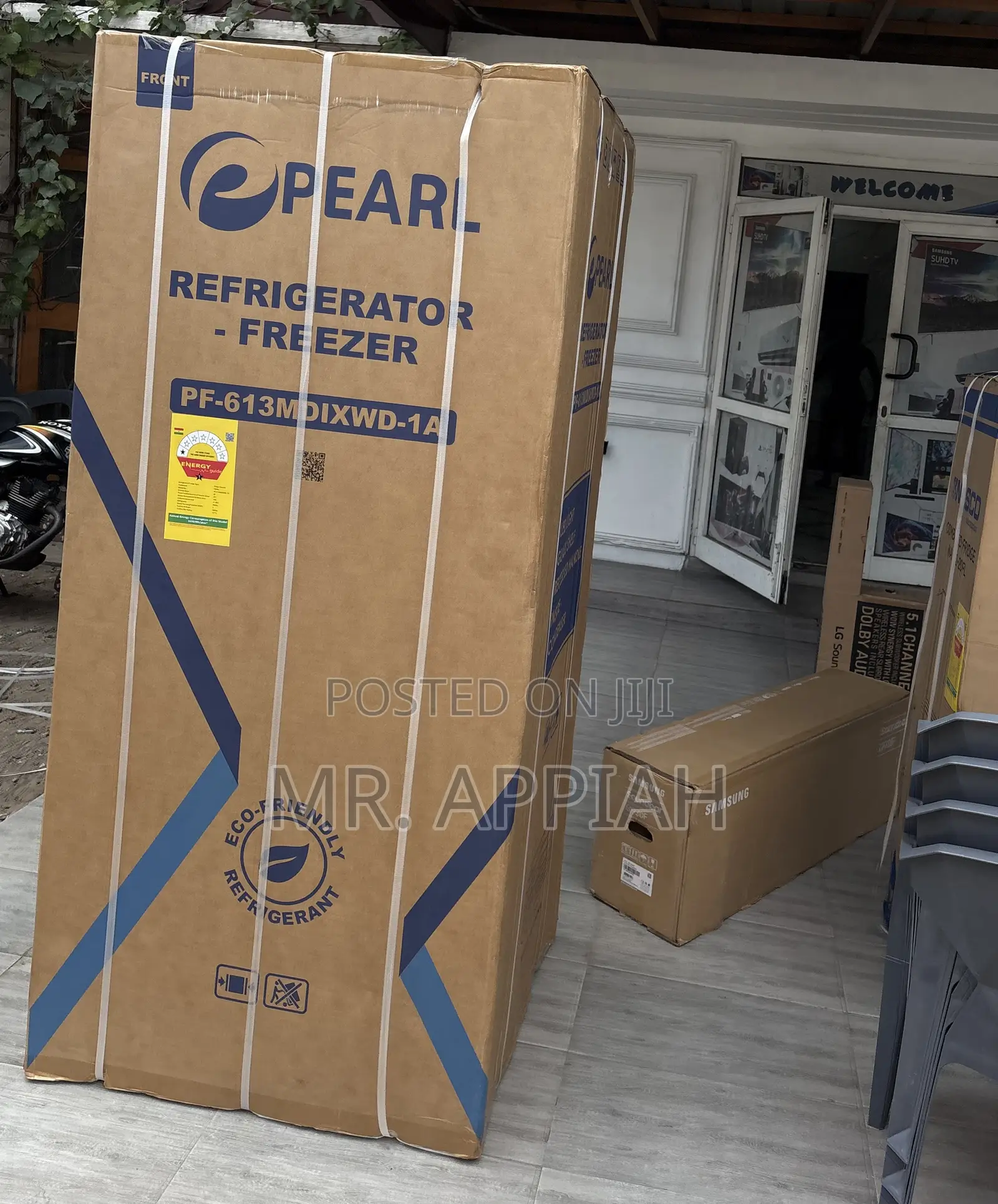 Keep It Fresh,Keep It Cool With Pearl PF-613MDIXWD-1A Fridge(Gray).