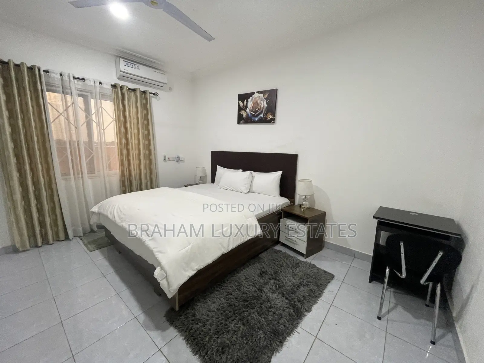 Furnished 3bdrm Apartment in Braham Luxury, Spintex for rent