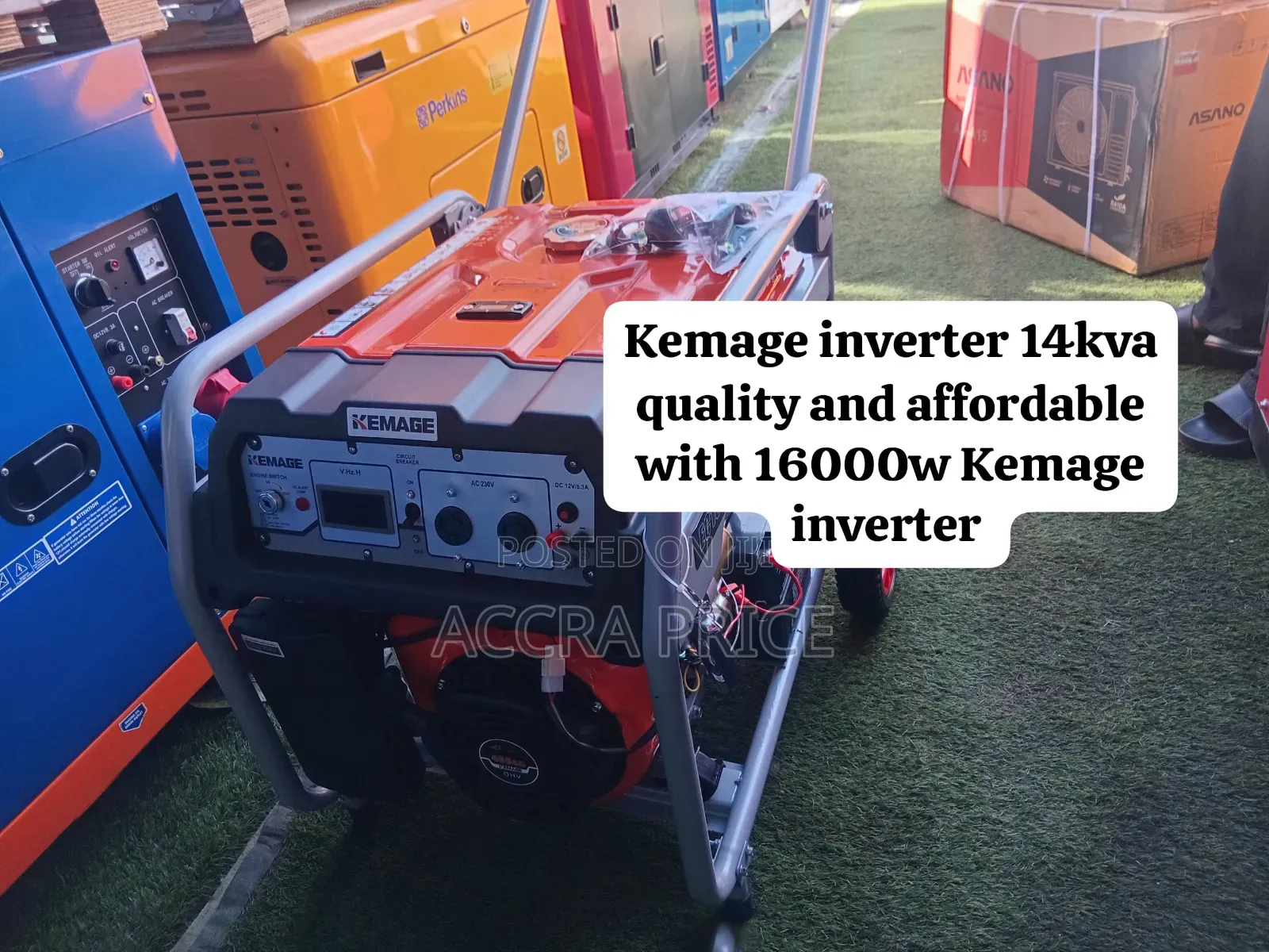 Kemage 14KVA 16000W Inverter Genset Reliable Power for Every Home