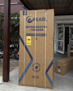 Cool Deal,Fresh Saving Pearl PF-613MDIXWD-1A Side by Side Fridge.