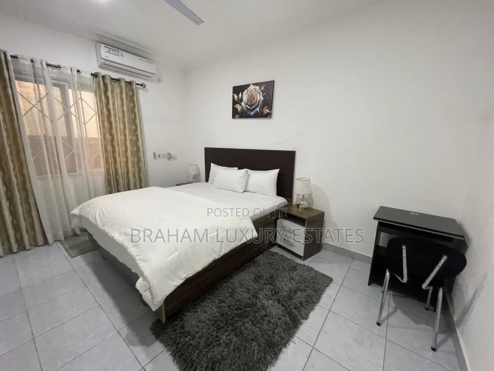 Furnished 3bdrm Apartment in Braham Luxury, Spintex for rent