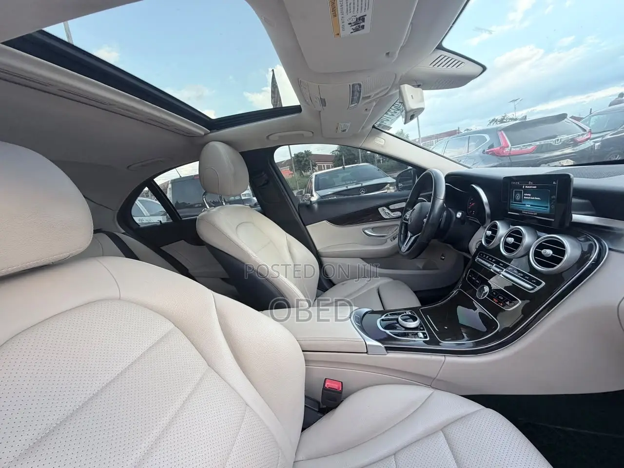 Mercedes-Benz C300 2019 White