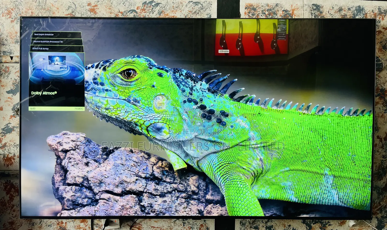 Samsung QLED 75 Inches Vivid Pictures 4k at 120 Hz Gaming TV HDR Uhd TV