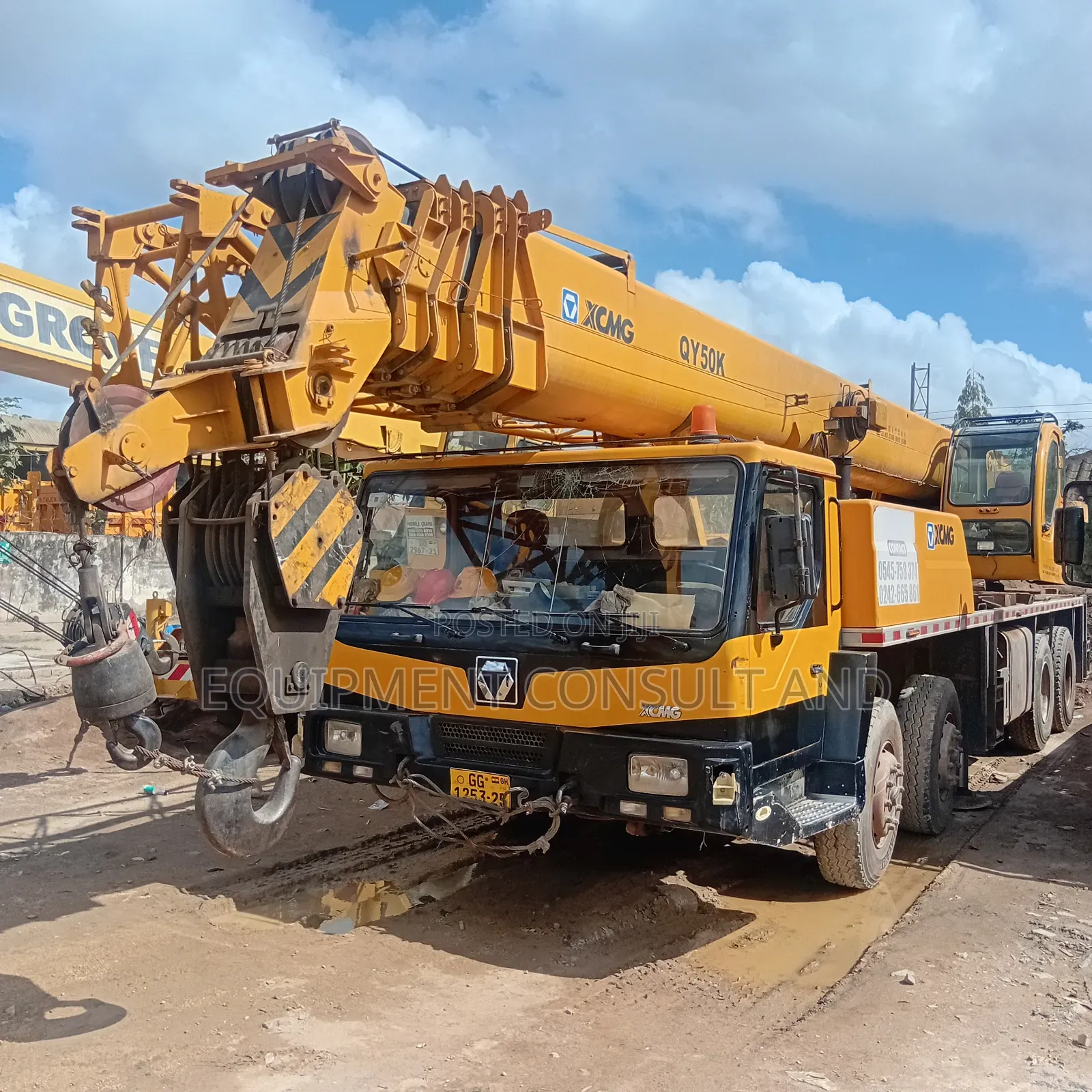 Mobile Crane 30 to 60 Tons for Rent