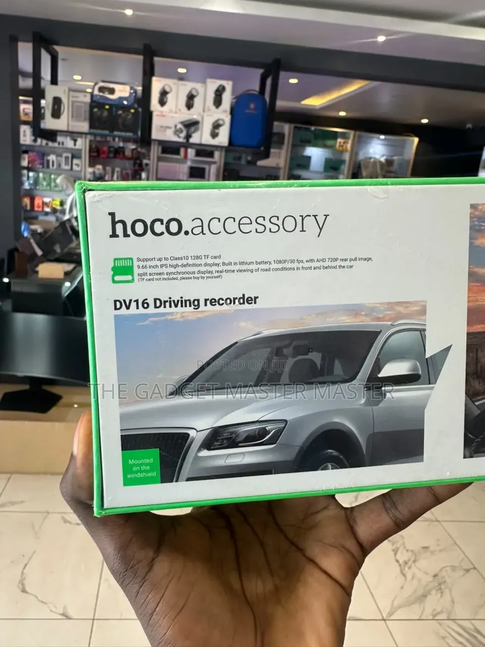 Hoco DV16 Touch Screen Dual-Channel Driving Recorder