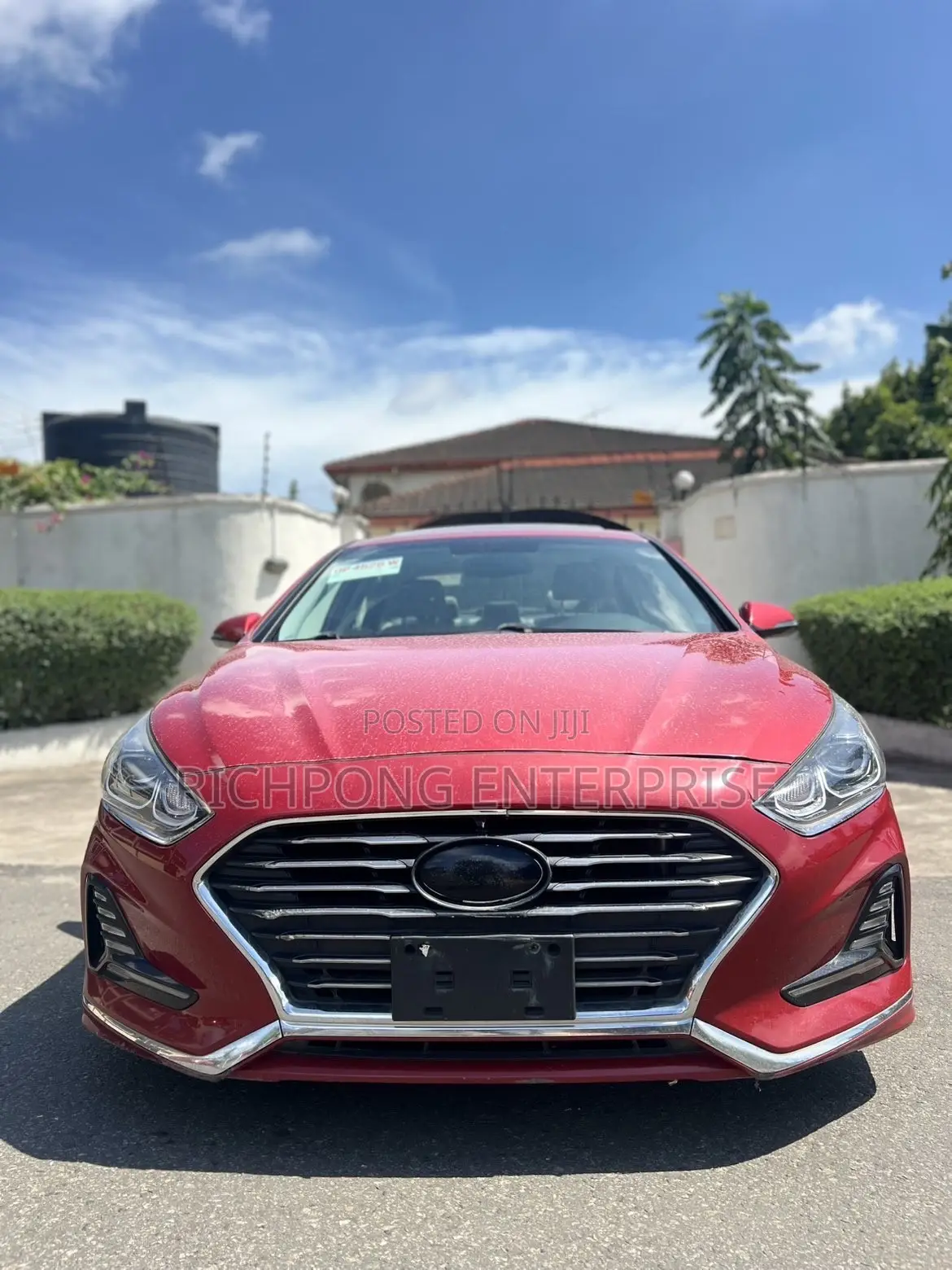 Hyundai Sonata Limited 2018 Red