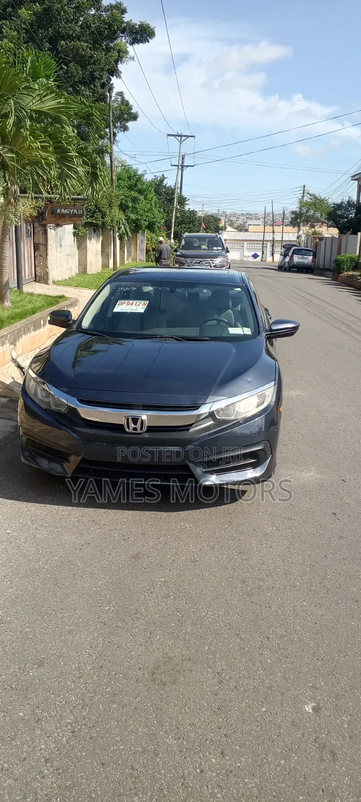 Honda Civic EX-L 4dr Sedan (1.5L 4cyl) 2017 Gray