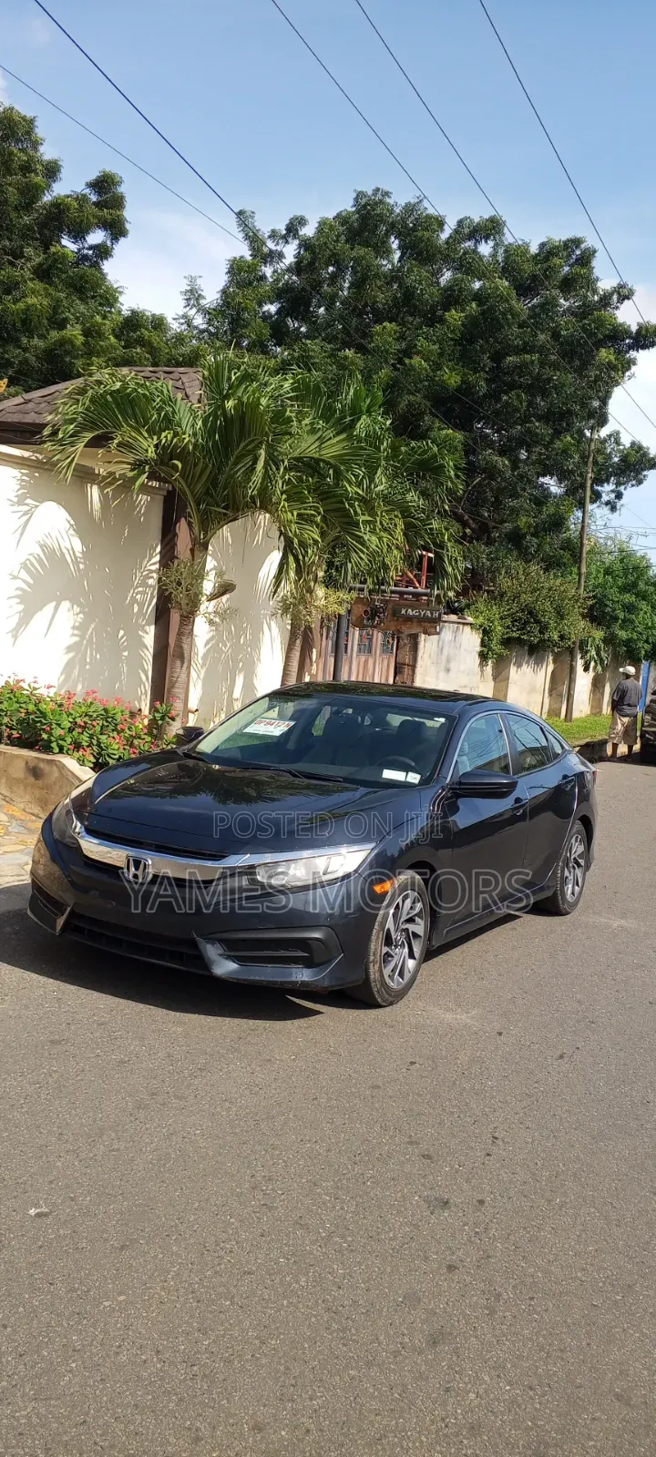 Honda Civic EX-L 4dr Sedan (1.5L 4cyl) 2017 Gray