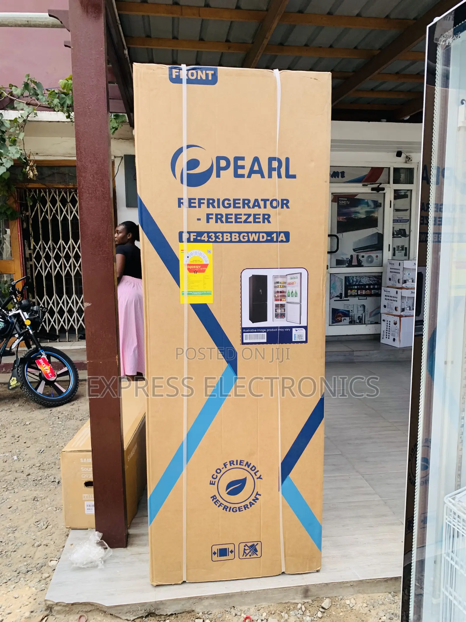 Amazing  Deals Pearl Fridge Double Door PF-433bg 309L