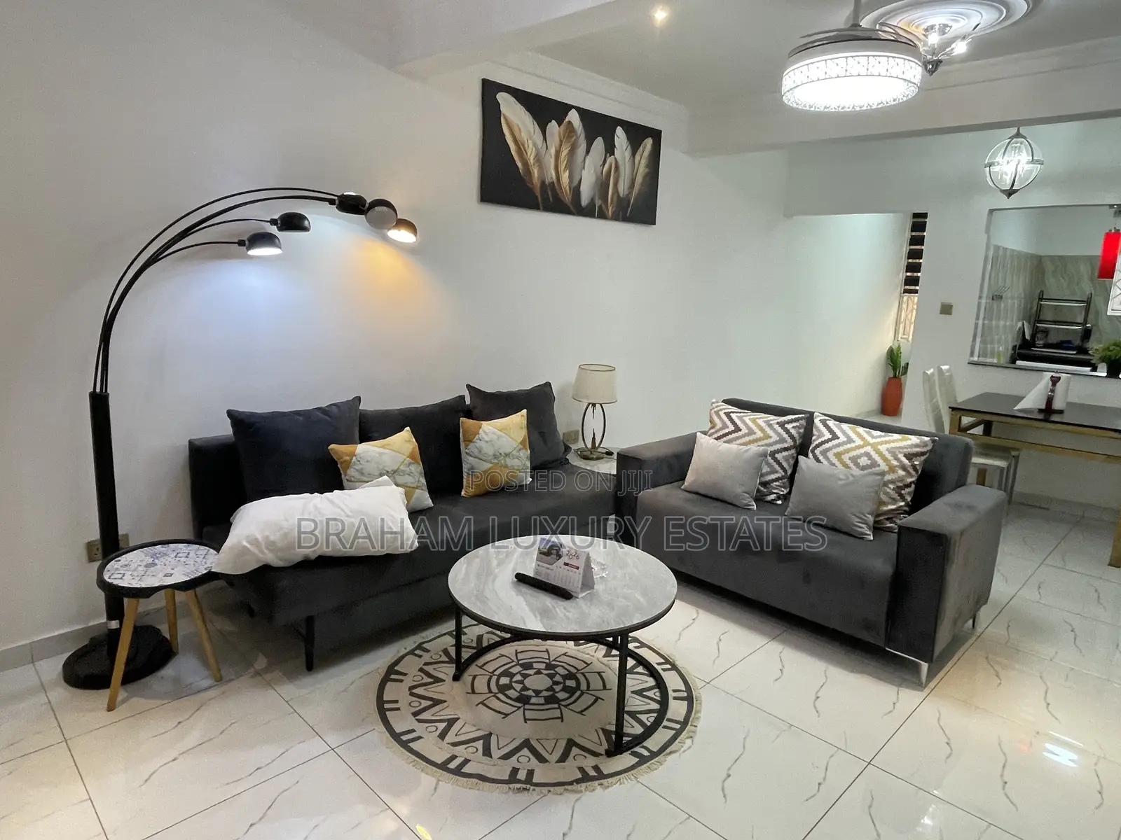 Furnished 2bdrm Apartment in Braham Luxury, Spintex for rent