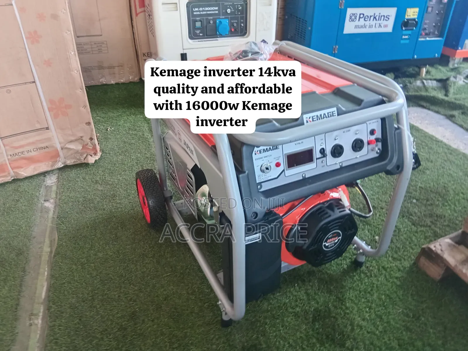 Kemage 14KVA Powerful Inverter Generator – 16000W Performance