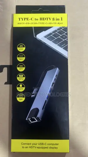 TYPE-C to HDTV 8 in 1Adapter