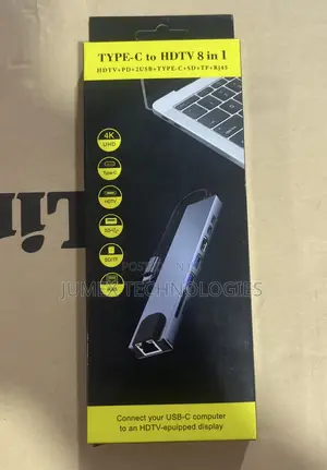 TYPE-C to HDTV 8 in 1Adapter