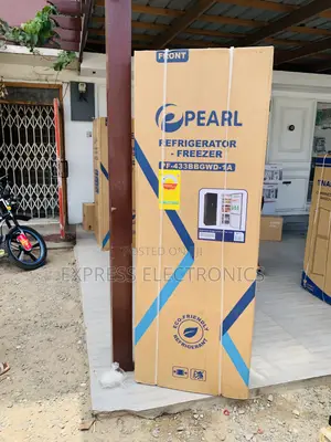High Quality Double Door Fridge Pearl PF-433bg Black With Dispenser