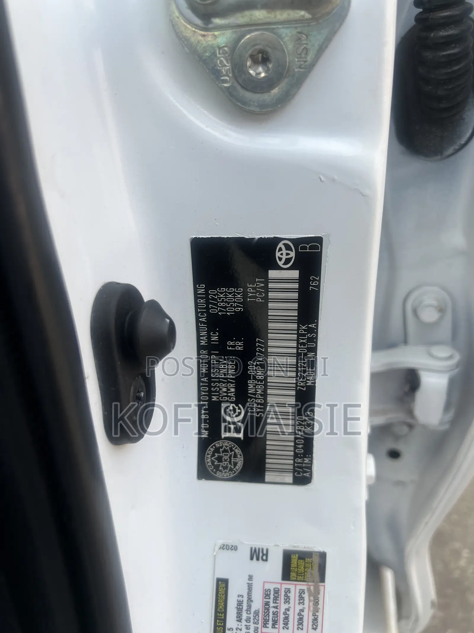 Toyota Corolla XSE 2021 White