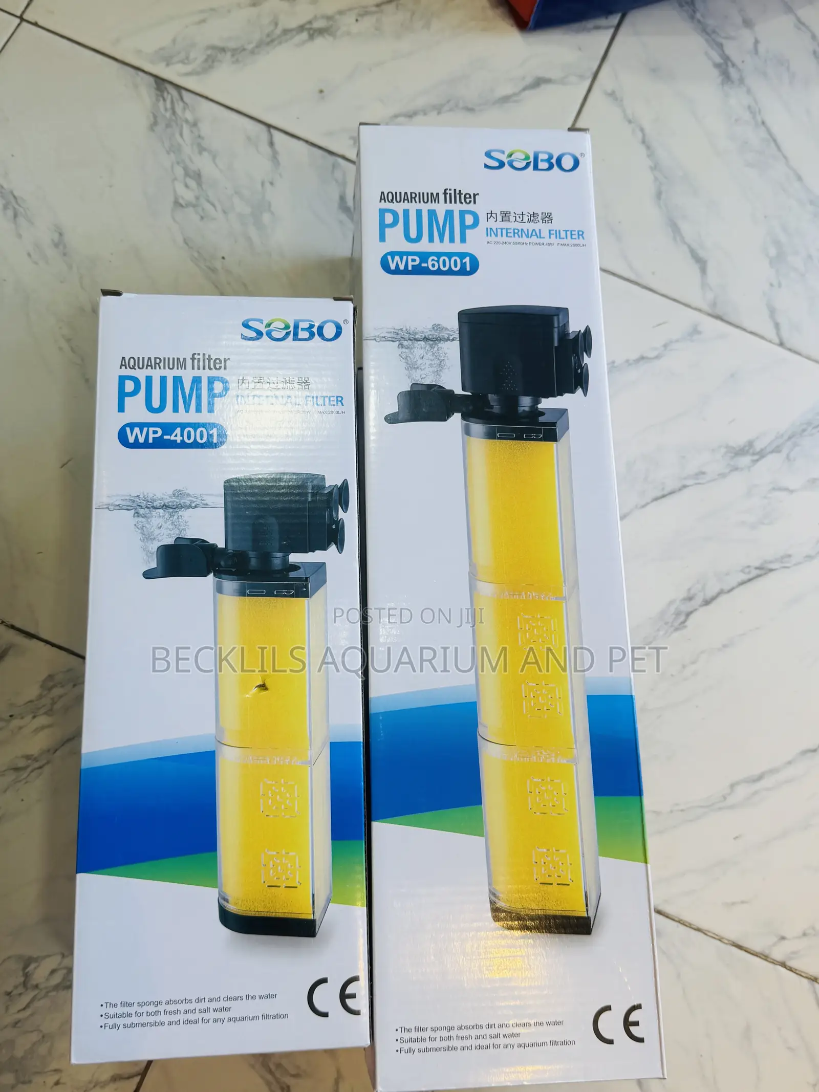 30 Watts Sobo Filter for Aquarium