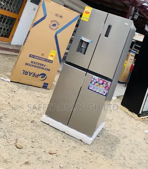 Exclusive New 421L Pearl 4 Doors Grey Side by Side Fridge