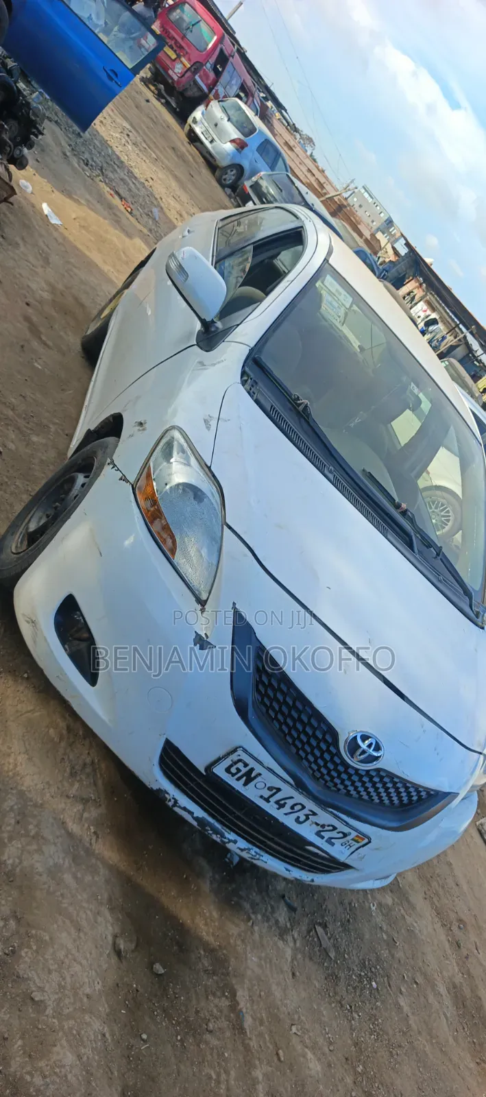 Toyota Belta 2009 White