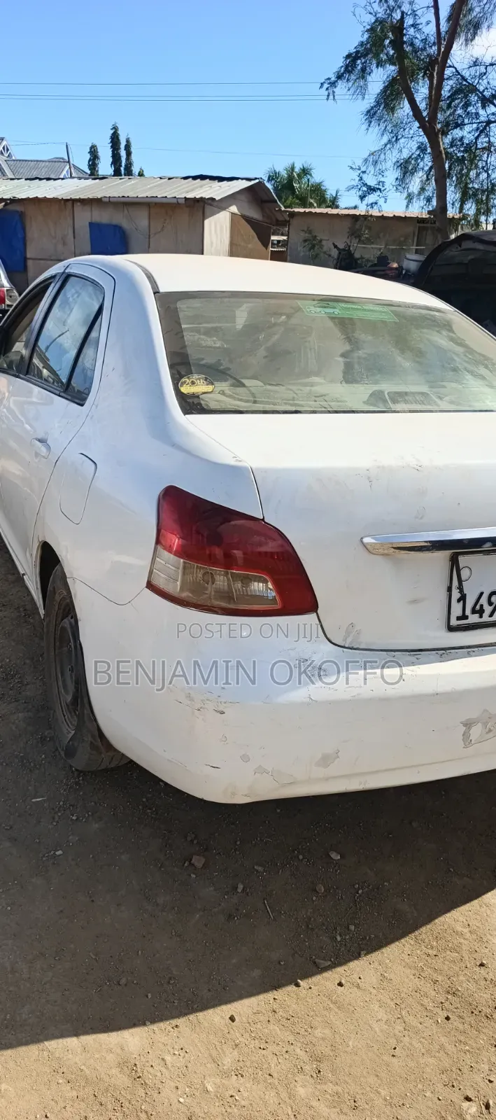 Toyota Belta 2009 White