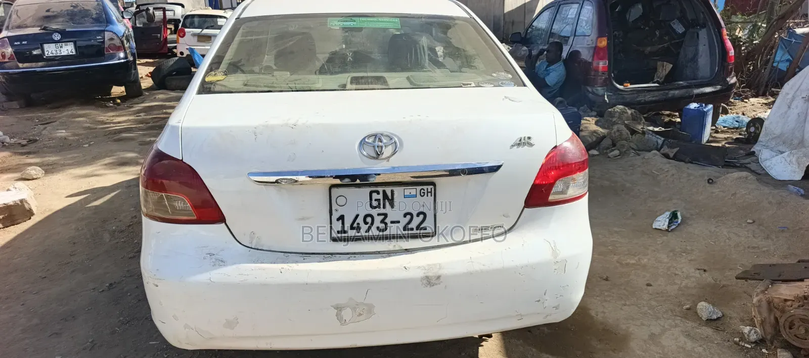 Toyota Belta 2009 White