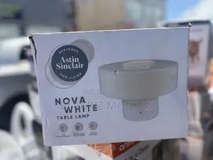 Astin Sinclair Nova White Table Lamp