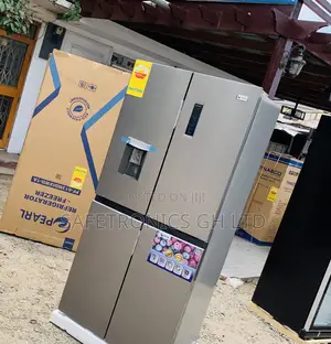 Excellent 4 Doors Pearl Side by Side 421L Fridge