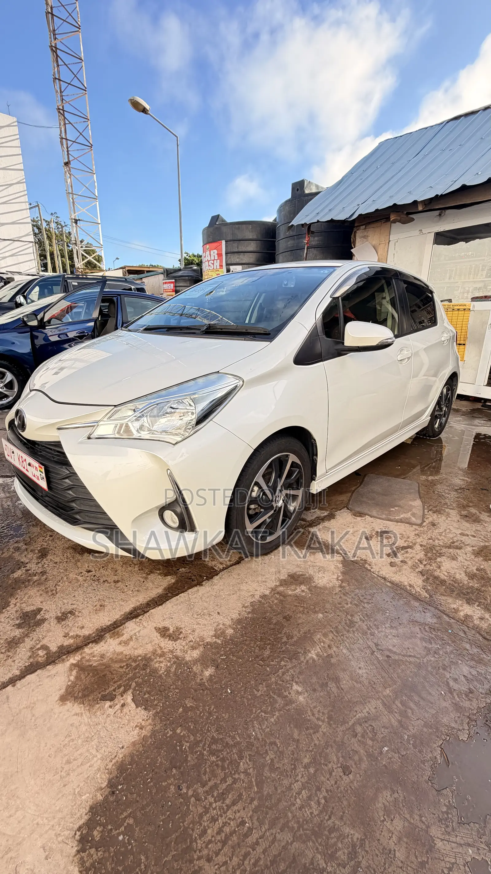 Toyota Vitz 1.3 FWD 3dr 2017 White