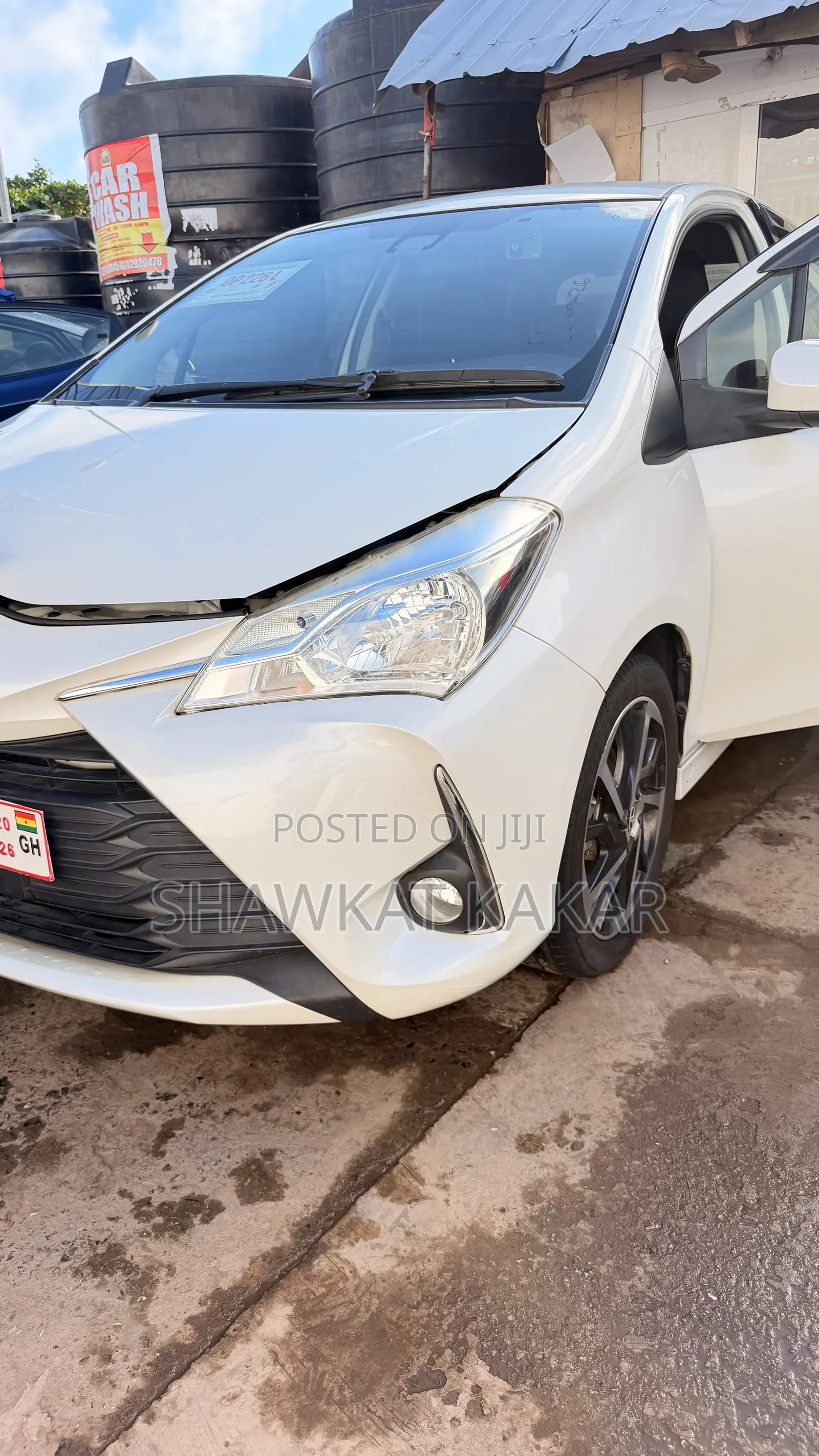 Toyota Vitz 1.3 FWD 3dr 2017 White
