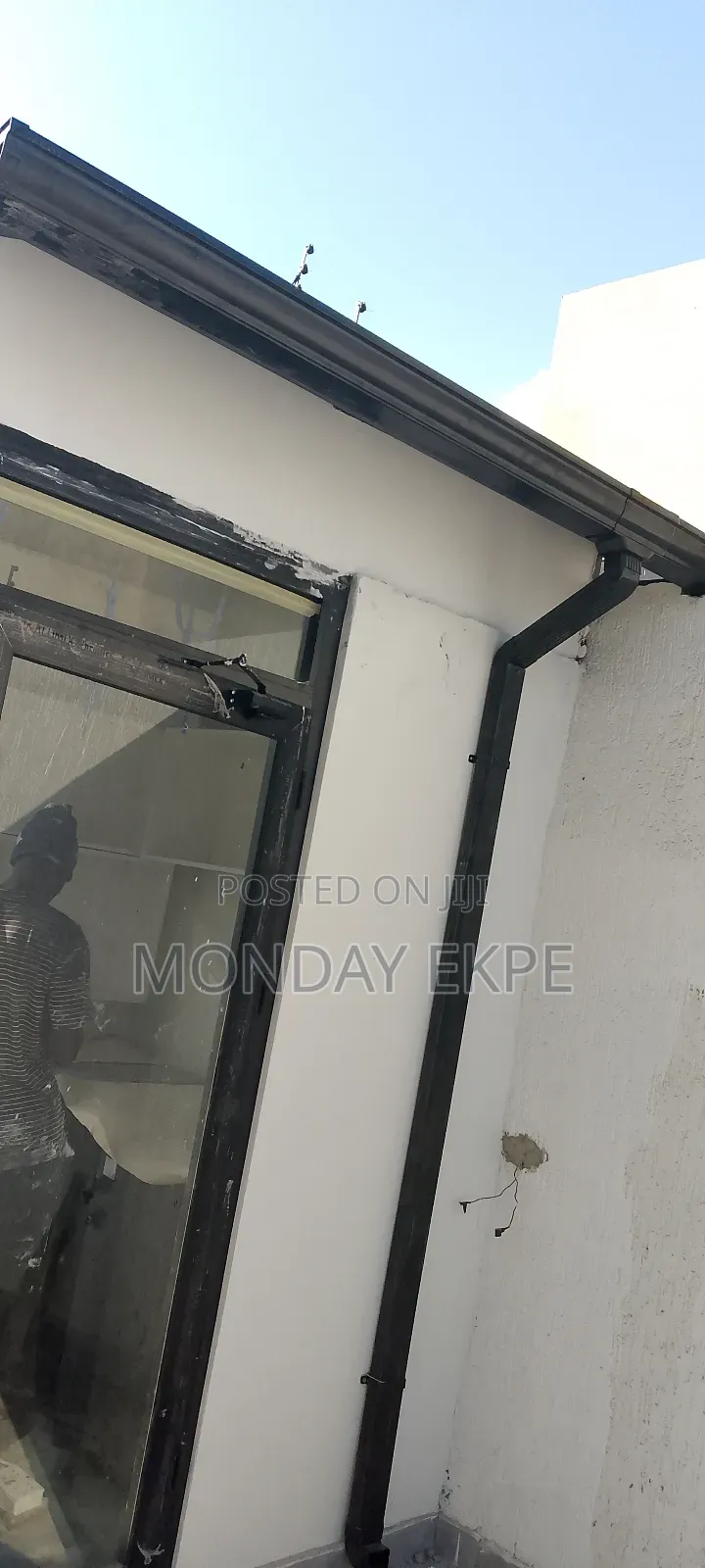 Black PVC Gutter and Pipe