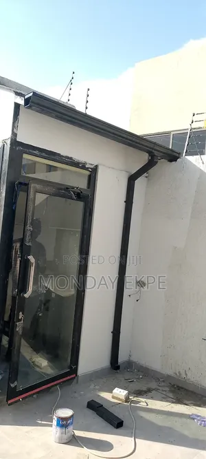 Black PVC Gutter and Pipe