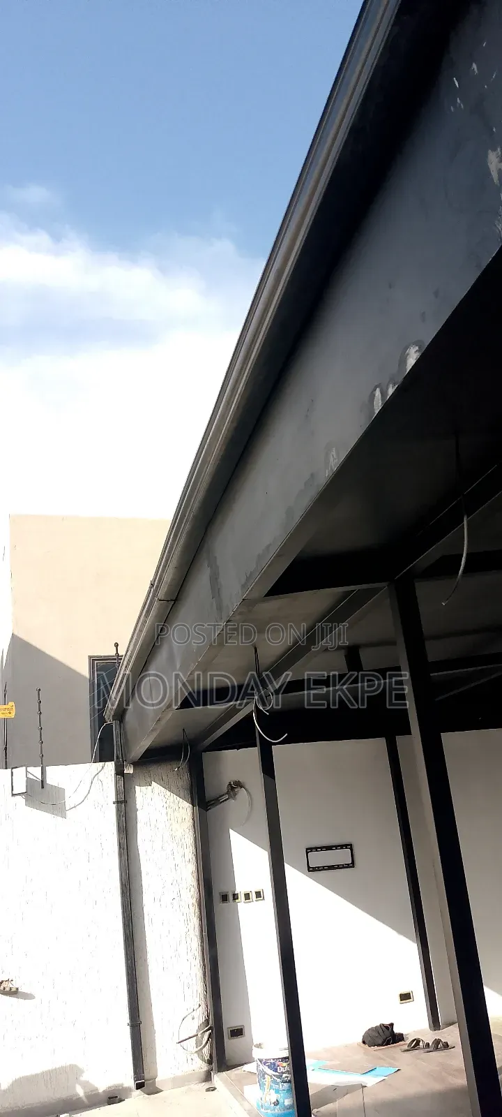 Black PVC Gutter and Pipe