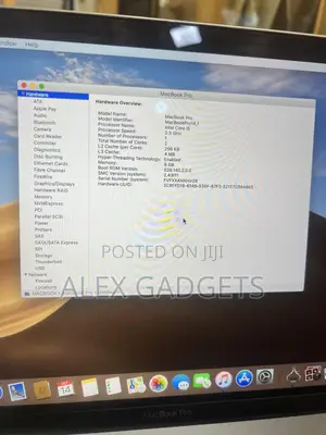 Laptop Apple MacBook Pro 2017 8GB Intel Core i5 SSD 256GB