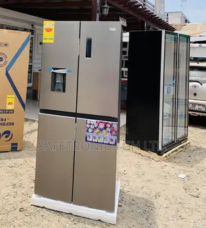 Try Cool Breeze 421L (SidebySide) Pearl 4 Doors Grey Fridge