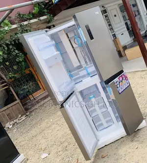 Try Cool Breeze 421L (SidebySide) Pearl 4 Doors Grey Fridge