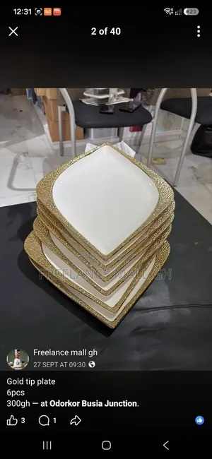 6pcs Designed Spiral Plates