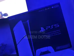 Open Box PS5 Slim With Fc 27 and 5 Games and Ps Plus