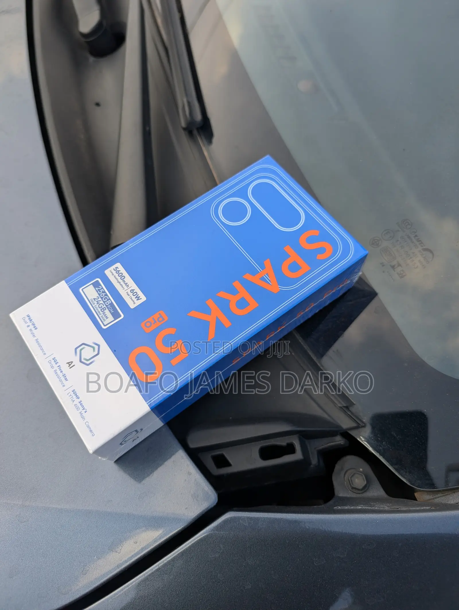 New Tecno Spark 50 Pro 256 GB Black