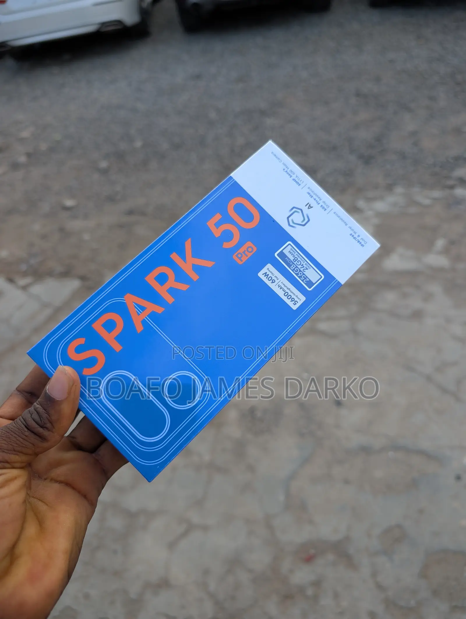 New Tecno Spark 50 Pro 256 GB Black